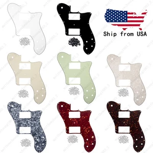 Gitarre Schlagbrett Kratzplatte für Fender MIM Tele 72 Deluxe breite Palette 8 Farben - Bild 1 von 11