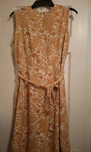 Vintage Sears Roebuck & Co Sleeveless Dress - Picture 1 of 4