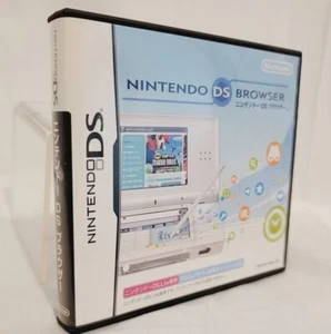 Nintendo DS Browser NDS Lite Version Japanese COMPLETE Case Manual Expansion Pac - Picture 1 of 11