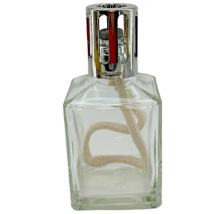 Lampe Berger Paris LPE Encrier Clear Glass Square Fragrance Diffuser Oil Lamp - Picture 1 of 11