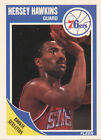 Hersey Hawkins 1989-90 Fleer Philadelphia 76ers #117 RC Rookie basketball Card. rookie card picture