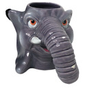 Rainforest Cafe Elephant Head Mug Coffee Cup Tuki Makeeta 1997 Vintage Collectib