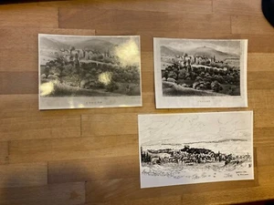 3 Fotos von Bildern von Gedern ca. 1920 - Bild 1 von 3