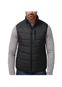 Free Country Full Zip Puffer Vest Men's Size XXL Black NWT - Picture 1 of 12