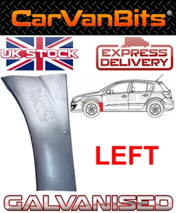 FOR VAUXHALL ASTRA H 2003-2012 FRONT WHEEL ARCH LOWER FENDER WING REPAIR PANEL L - Picture 1 of 5