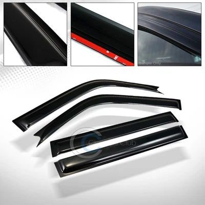 Sun/Rain/Wind Guard Tint Shade Deflector Window Visors For 1996-2000 Toyota Rav4 Foto 1 de 2