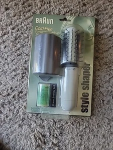 Brand new Braun HS3 Cord-Free Style Shaper Compact Heated Hair Brush Energy Cell - Picture 1 of 5
