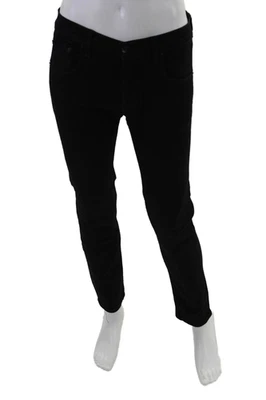 Rag & Bone Mens Cotton Standard Buttoned Skinny Leg Pants Black Size EUR 31 - Image 1 of 4