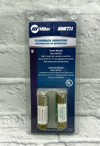 MILLER H743 Flashback Arrestor Set torch Mount 9/16"-18 B - Picture 1 of 2