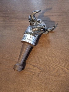 Vintage Schlitz Malt Liquor 9” Bull Head Beer Tap Handle - Picture 1 of 8
