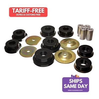 Energy Suspension 5.4114G, Kit Poliuretano Negro Se Adapta 06-14 Cargador Subchasis Bu Foto 1 de 4