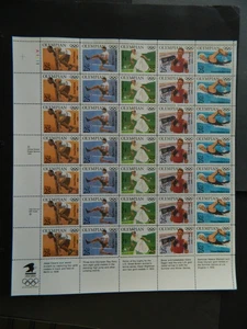 US SC# 2496-2500 Past Olympian Sheet of 35 MNH - Picture 1 of 1