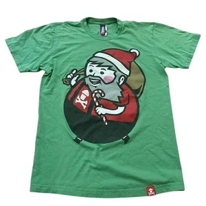 Johnny Cupcakes Santa T-shirt Sz Medium - Picture 1 of 3