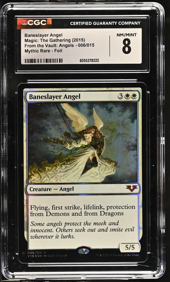 BANESLAYER ANGEL From the Vault: Angels Foil Mythic CGC 8 MTG [Nostalgium] - Image 1 of 2