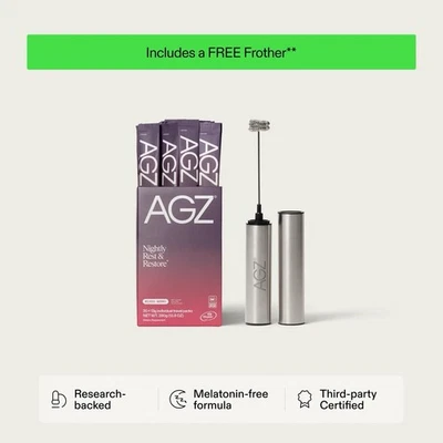AGZ - Soporte para dormir nocturno 30 paquetes + espumador - bayas mixtas Foto 1 de 2