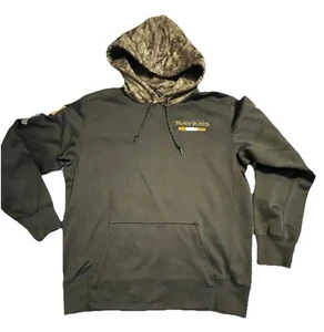 Baltimore Ravens Nike Salute to Service Hoodie Large Herren Camouflage Grün Militär - Bild 1 von 10