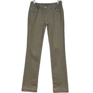 Pantalones para mujer Dolce & Gabbana de algodón caqui, talla 40, usados en excelente estado - Imagen 1 de 5