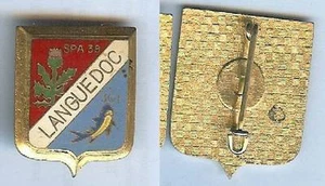 Luftfahrt - Jagdgeschwader 3/7 LANGUEDOC ohne Emaille - Bild 1 von 1