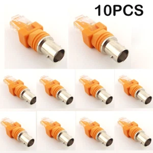 10PC BNC Female to RJ45 Male Coaxial Barrel Coupler Adapter RJ45 to RF Connector - Picture 1 of 5