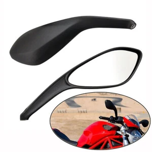 Rear Side View Mirrors For DUCATI Monster 695/696/796/1100 Streetfighter/S/848 - Picture 1 of 7