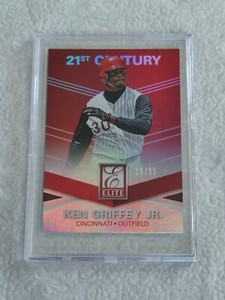 2015 Panini Elite 21st Century RED Ken Griffey Jr. /21 Cincinnati Reds