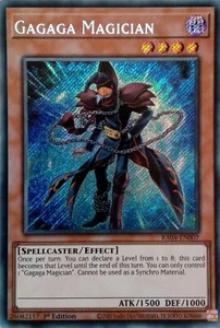RA04-DE007 GAGAGA MAGIER SECRET RARE 1.AUFLAGE YuGiOh KARTE - Bild 1 von 1