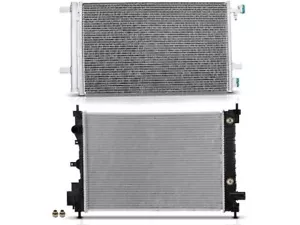 Radiator and A/C Condenser Kit For 2013-2014 Chevy Malibu Eco 2.4L 4 Cyl TJ976TN - Picture 1 of 1