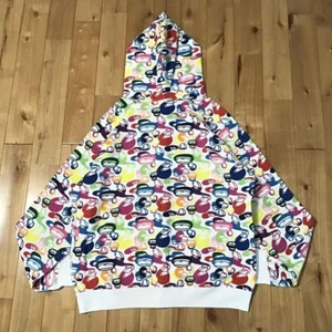 BAPE Milo multi camo full zip hoodie NIGO A Bathing Ape Size M mens Japan!!!!!!! - Picture 1 of 8