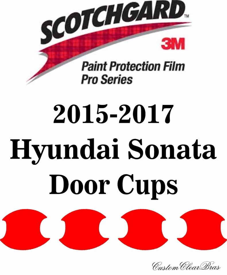 Película de protección de pintura 3M Scotchgard serie Pro para Hyundai Sonata 2015 2016 2017 Foto 1 de 1