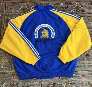 Vintage Adidas 1996 100th Boston Marathon BAA Jacket Mens size Large - Picture 1 of 11