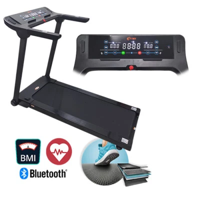 TAPIS ROULANT ELETTRICO PIEGHEVOLE CARDIO 16KM BLUETOOTH BMI 2.5 HP inestetismi - Immagine 1 di 4