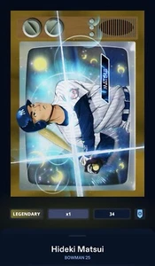 Topps Bunt Digital Bowman Anime Legendary LE Hideki Matsui - Picture 1 of 2