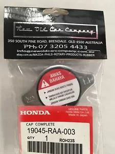 HONDA CIVIC ACCORD 2005 ON GENUINE RADIATOR CAP 19045-RAA-003 1.1 BAR 16 psi - Picture 1 of 3