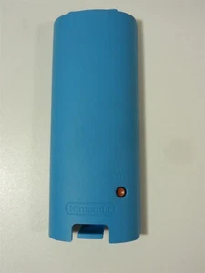 Nintendo Wii OEM Replacement Controller Battery Cover - Blue Teal w/ Sync Button - Picture 1 of 2