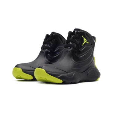 Nike PS Air Jordan Drip 23 Rain Boots Black/Green CT5798-001 g - Image 1 of 4