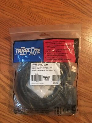 Tripp Lite U330-05M 16ft A/a M/f Super Speed Cabl Usb 3.0 Active Extension - Image 1 of 4
