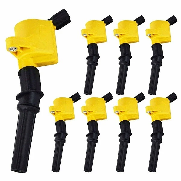 Bobina de encendido 8+AMARILLA DG508 para Lincoln Town Car 1998-2011 V8 4,6 L Foto 1 de 2