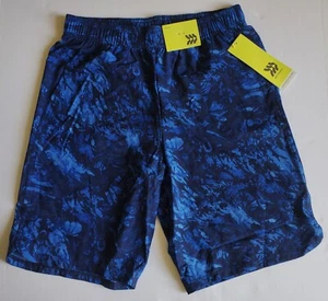 ALL IN MOTION BOYS SHORTS-GREY PRINT&BLUE PRINT -SIZE:XL(16)-PACK x 2 - Picture 1 of 2