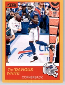 2019 Score Gold Border Tre'Davious White Insert Parallel Bills #130 - Imagen 1 de 2