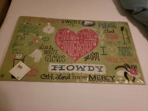 Brand New Howdy Welcome Mat Still In Plastic - Picture 1 of 6