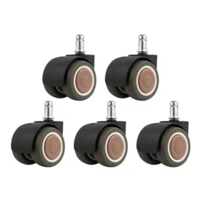5 piezas rueda giratoria rueda universal rueda TPE goma muda 50*18 mm - Imagen 1 de 4