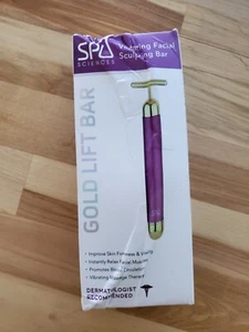 Spa Sciences Gold Lift Bar in 24K Gold Facial Massage - Picture 1 of 5