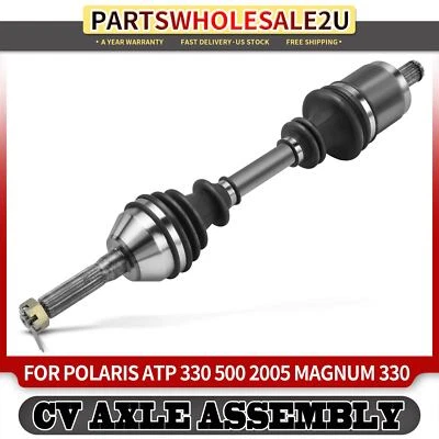 Front LH / RH CV Axle Assembly for Polaris ATP 330 500 2005 Magnum 330 2005-2006 - Image 1 of 4