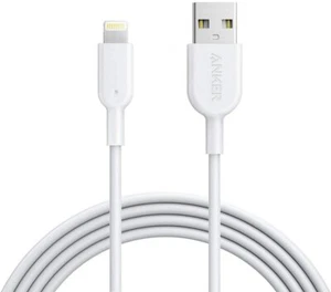 Anker Powerline II 1,8m Lightning Kabel Weiß Lebenslange Garantie MFi-Certified - Bild 1 von 6