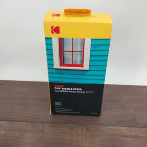 PHC-80 New Genuine Kodak Cartridge and Paper Set for Kodak Photo Printer Dock - Picture 1 of 6