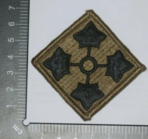 US ORIGINAL ARMY MCU 4TH INFANTRY DIVISION CLOTH PATCH BADGE OSPREY SEW ON - Picture 1 of 2