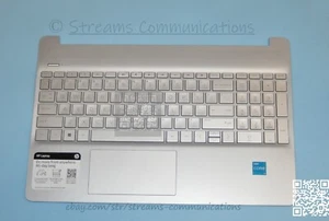 Reposamanos para portátil HP 15-DY 15T-DY 15-dy2792wm 15-dy2xxx con teclado + panel táctil - Imagen 1 de 8