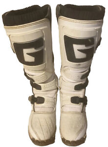 Gaerne Size 5 White Preowned Motorcross Boots
