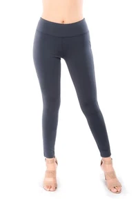 Women's Gray Leggings High waist Tummy Control work out Yoga pant - Picture 1 of 6