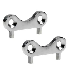 2Pcs Stainless Steel Gas Fuel Water Tank Deck Filler Spare Key for Marine Boat - Picture 1 of 12
